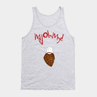 MJ Oh My! logo with beard Tank Top